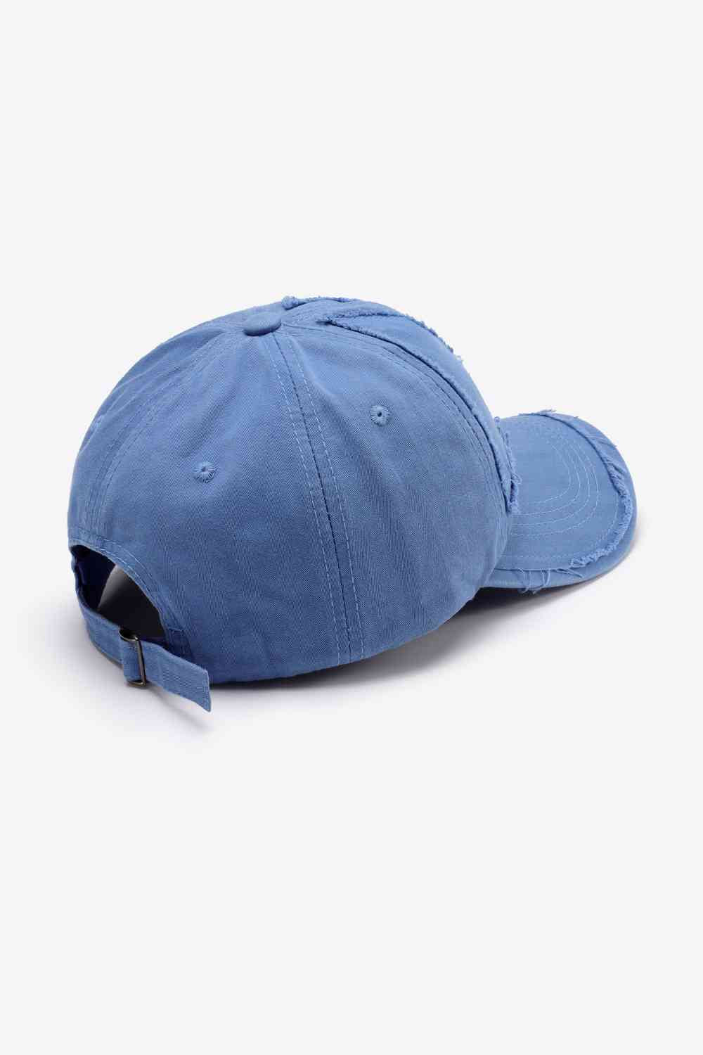 Distressed Adjustable Baseball Cap