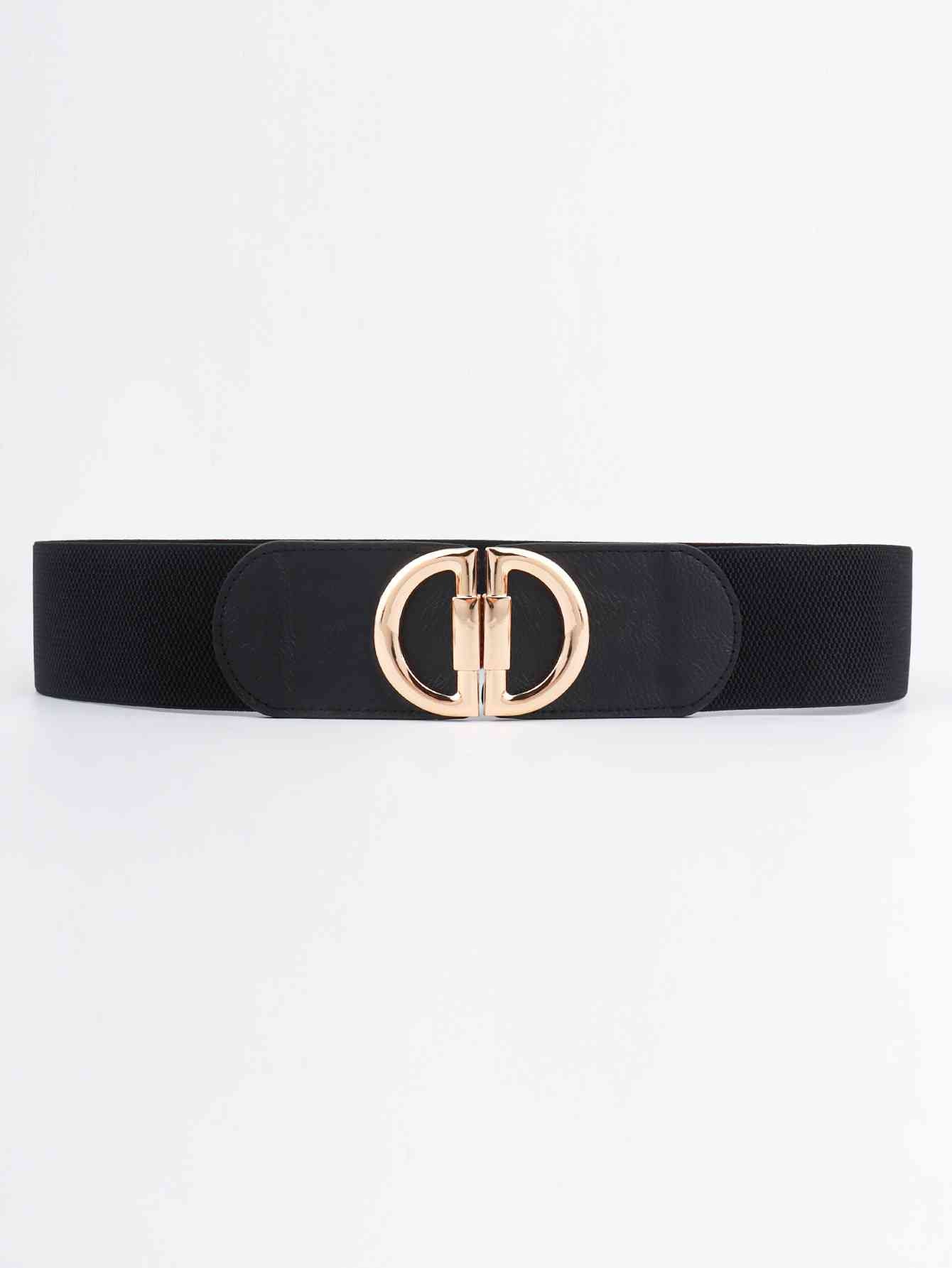 D Buckle Elastic Belt