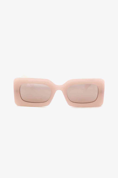 Polycarbonate Frame Rectangle Sunglasses