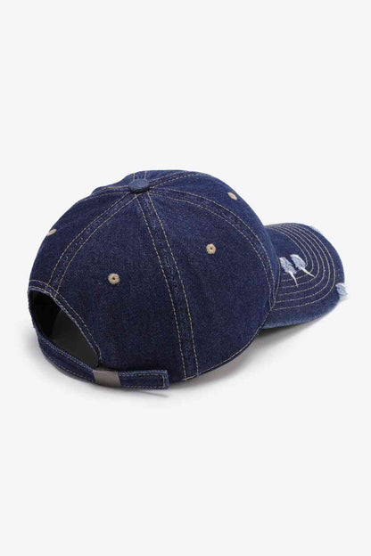 Distressed Adjustable Baseball Cap