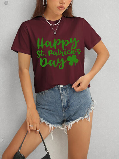 HAPPY ST. PATRICK'S DAY Short Sleeve T-Shirt